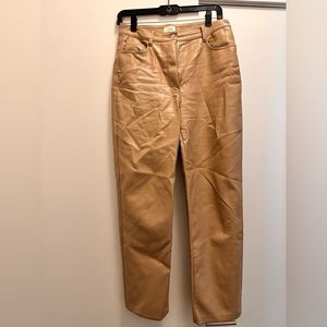 Aritzia Faux Leather Pants
